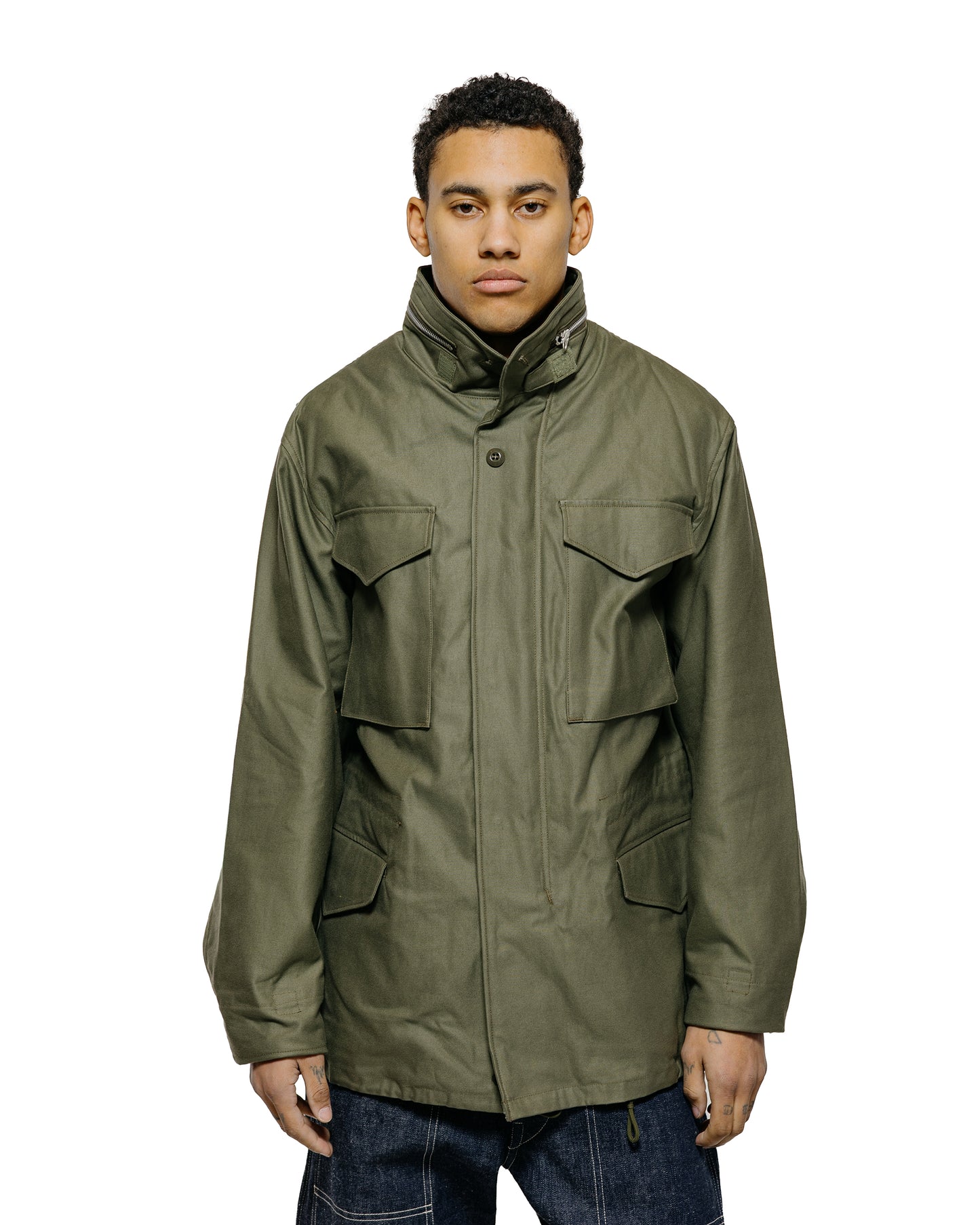 lost & found The Real McCoy's The Real McCoy's MJ23005 Coat, Man's, Field, M-65 / Early Model Olive
