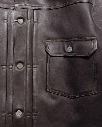 lost & found The Real McCoy's The Real McCoy's MJ23013 Type I Leather Jacket Black