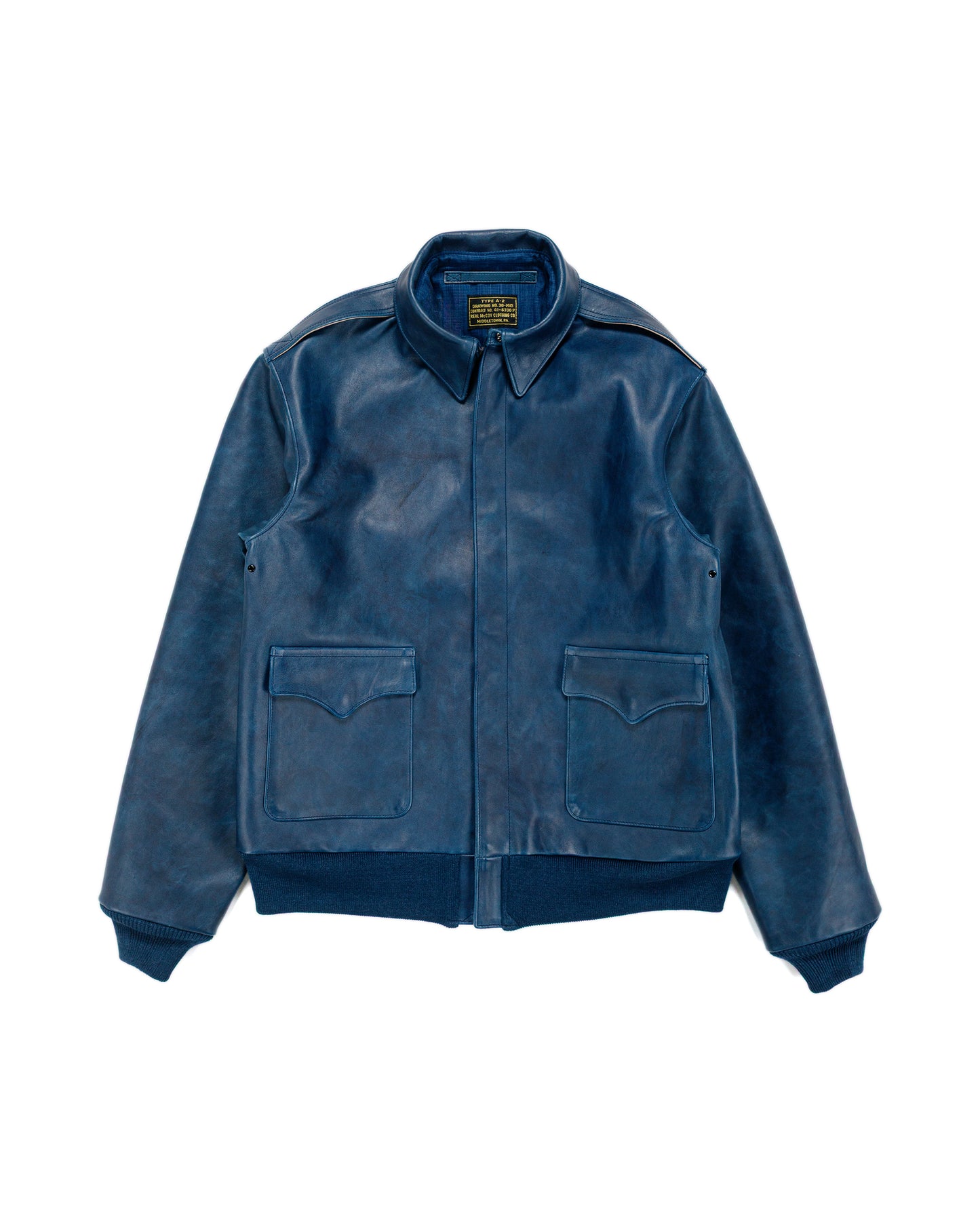 lost & found The Real McCoy's The Real McCoy's MJ23101 Type A-2 / Indigo Dyed Indigo