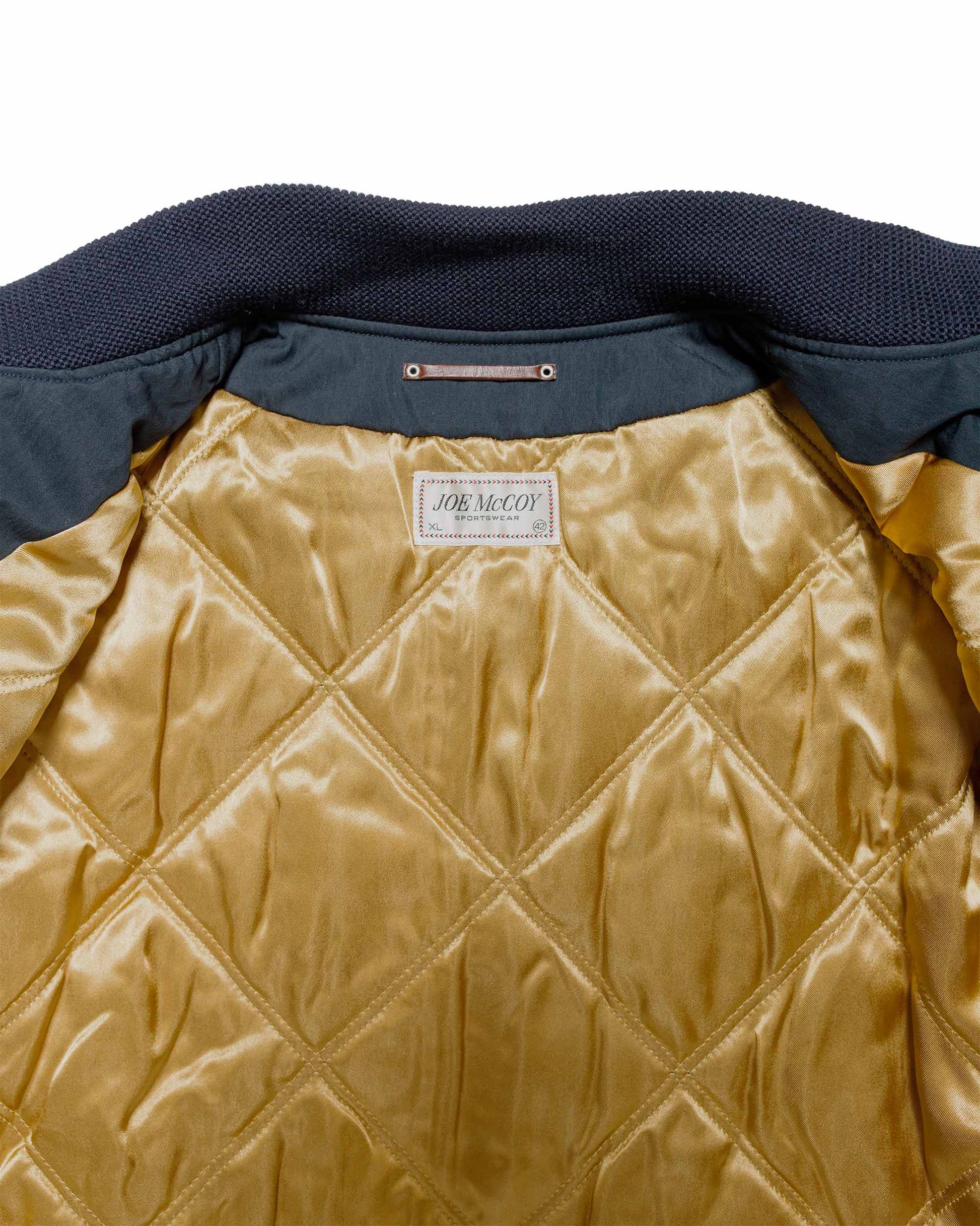 lost & found The Real McCoy's The Real McCoy's MJ24008 Cape Shoulder Sports Jacket Navy