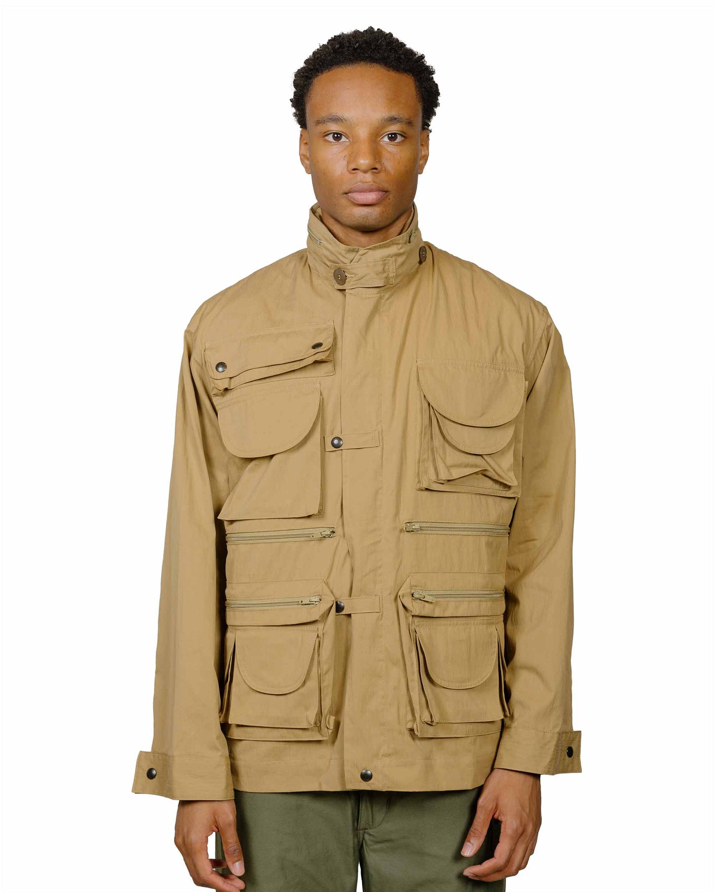 lost & found The Real McCoy's The Real McCoy's MJ24009 Photographer Utility Jacket Beige