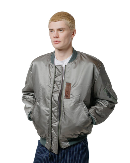 lost & found The Real McCoy's The Real McCoy's MJ24102 Type MA-1 Real McCoy Mfg. Co. / J-8279 Silver Gray