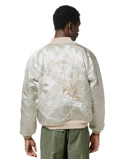 lost & found The Real McCoy's The Real McCoy's MJ24103 Souvenir Suka Jacket / Tiger And Eagle Black