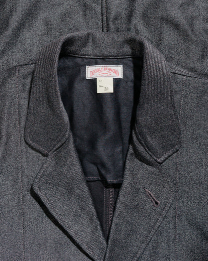 lost & found The Real McCoy's The Real McCoy's MJ24108 Double Diamond Sack Coat / Printed Moleskin Salt & Pepper