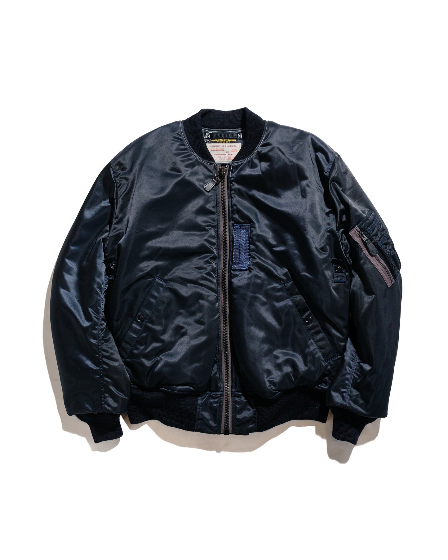 lost & found The Real McCoy's The Real McCoy's MJ24113 Type B-15C Real McCoy Mfg. Co. (Modified) Navy