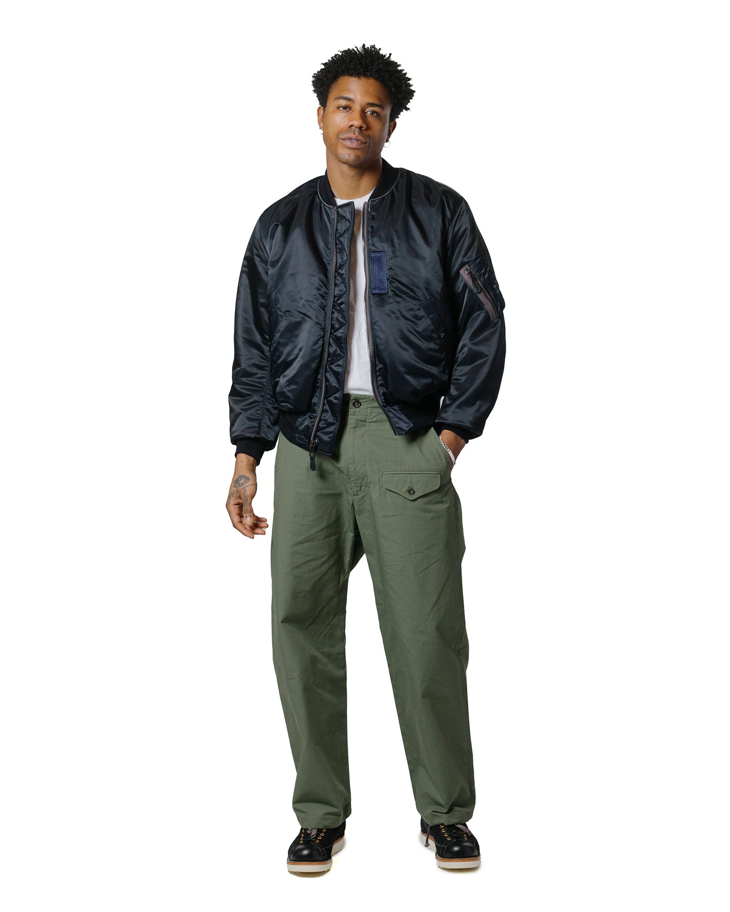 lost & found The Real McCoy's The Real McCoy's MJ24113 Type B-15C Real McCoy Mfg. Co. (Modified) Navy