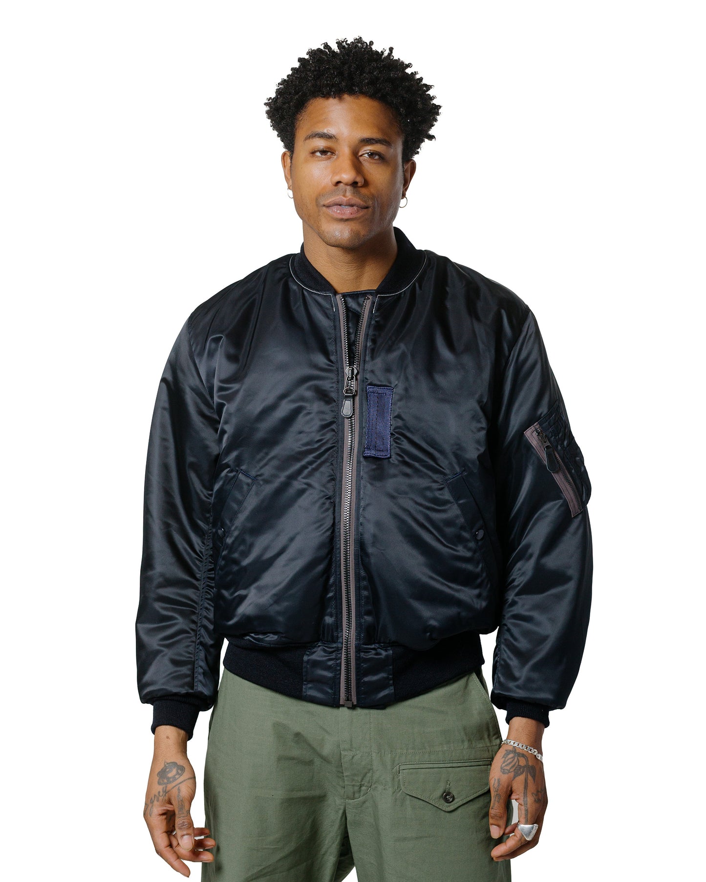 lost & found The Real McCoy's The Real McCoy's MJ24113 Type B-15C Real McCoy Mfg. Co. (Modified) Navy