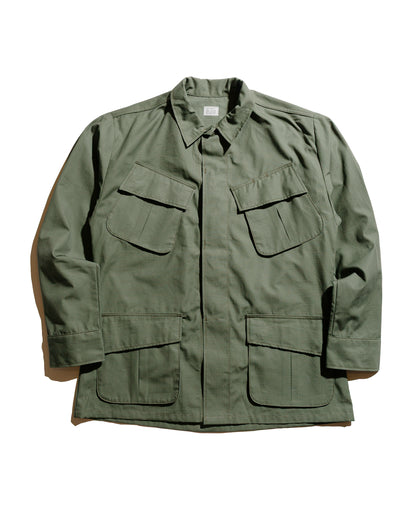 lost & found The Real McCoy's The Real McCoy's MJ25004 Coat, Man's, Cotton Rip-Stop Poplin Olive