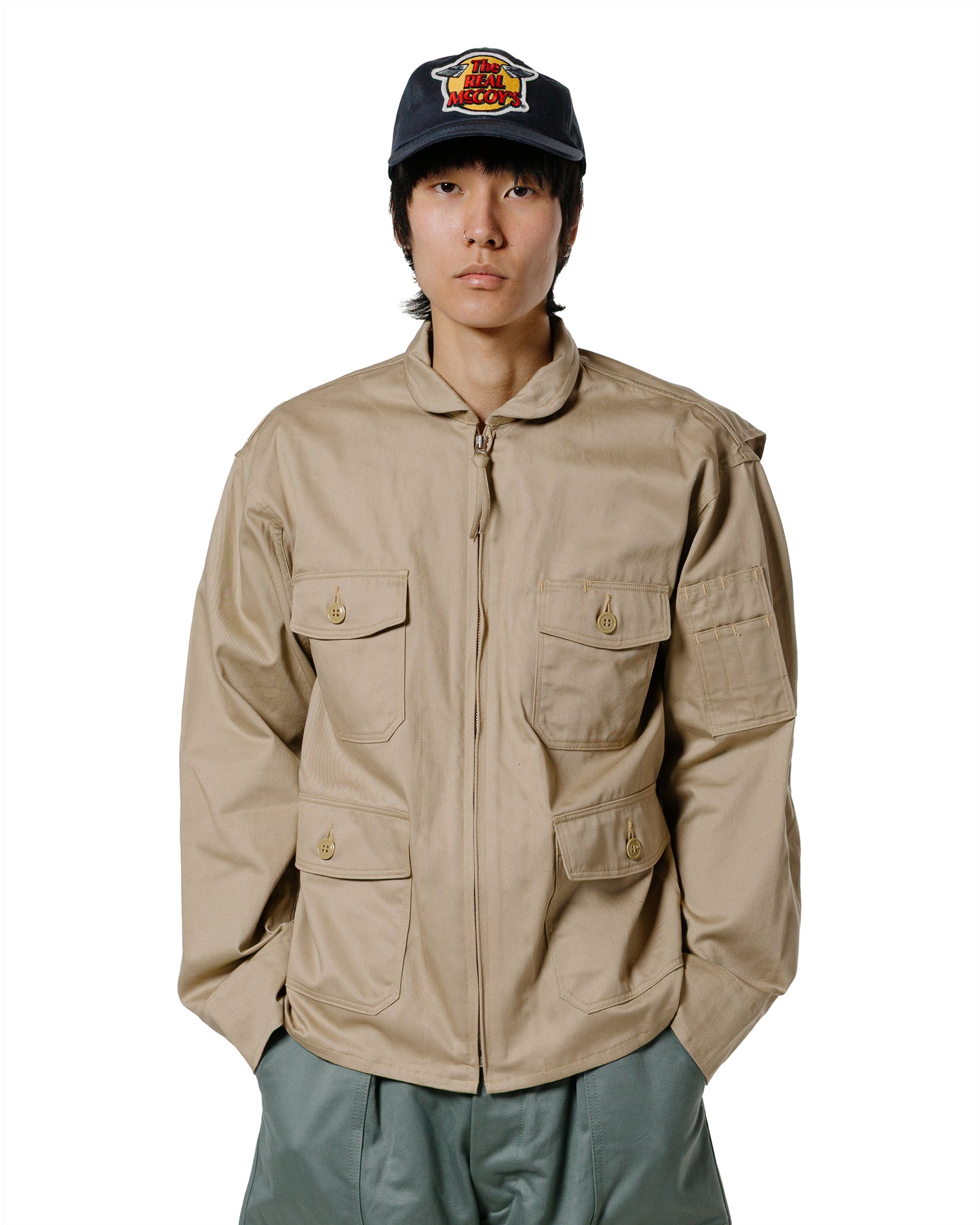 lost & found The Real McCoy's The Real McCoy's MJ25006 MIL-J-7758A Real McCoy Mfg. Co. Khaki