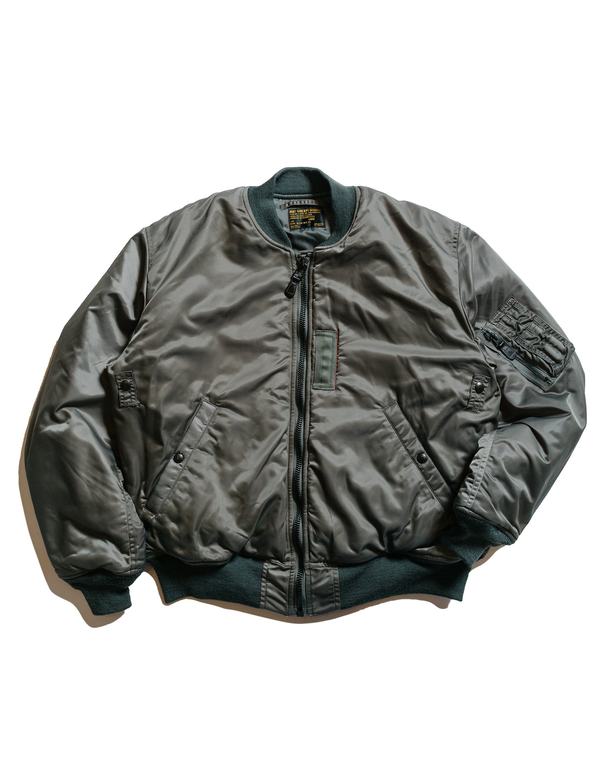 lost & found The Real McCoy's The Real McCoy's MJ25112 Type MA-1 Real McFoy Mfg. Co. Sage Green