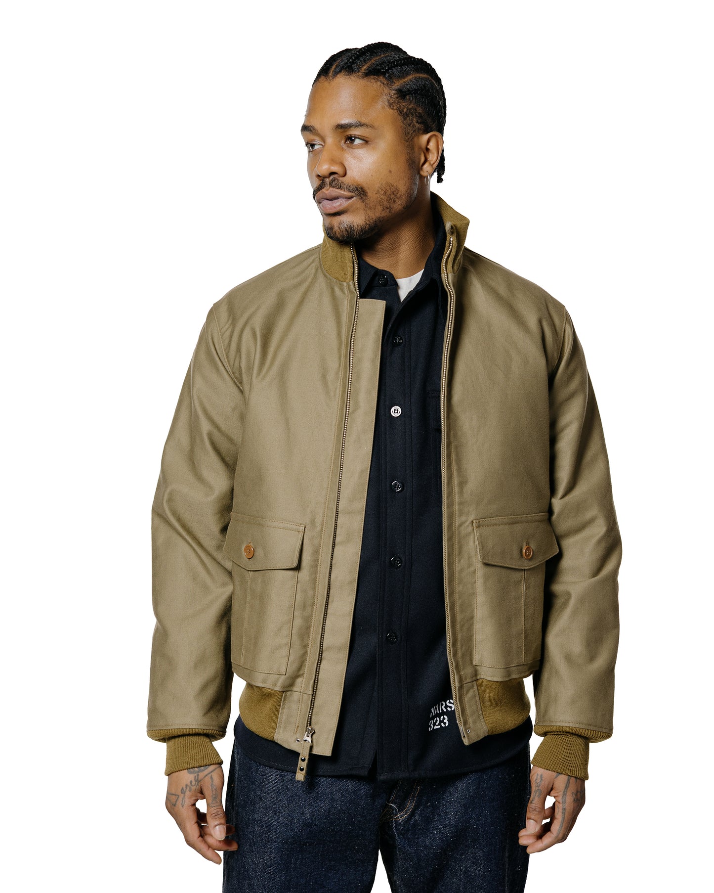 lost & found The Real McCoy's The Real McCoy's MJ25119 Type 37J1B Real McCoy MFG.Co Khaki
