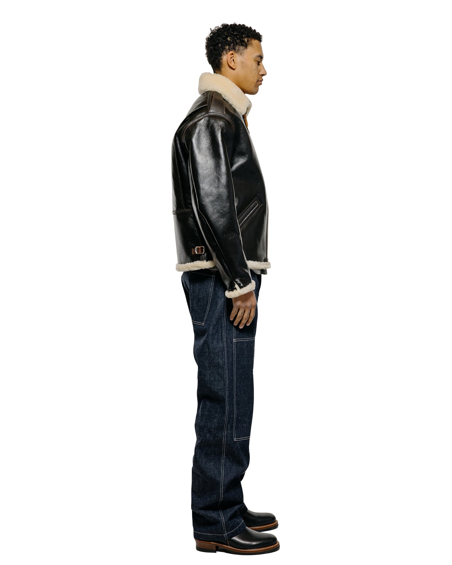 lost & found The Real McCoy's The Real McCoy's MJ25121 Type B-6 Real McCoy MFG.Co Seal Brown