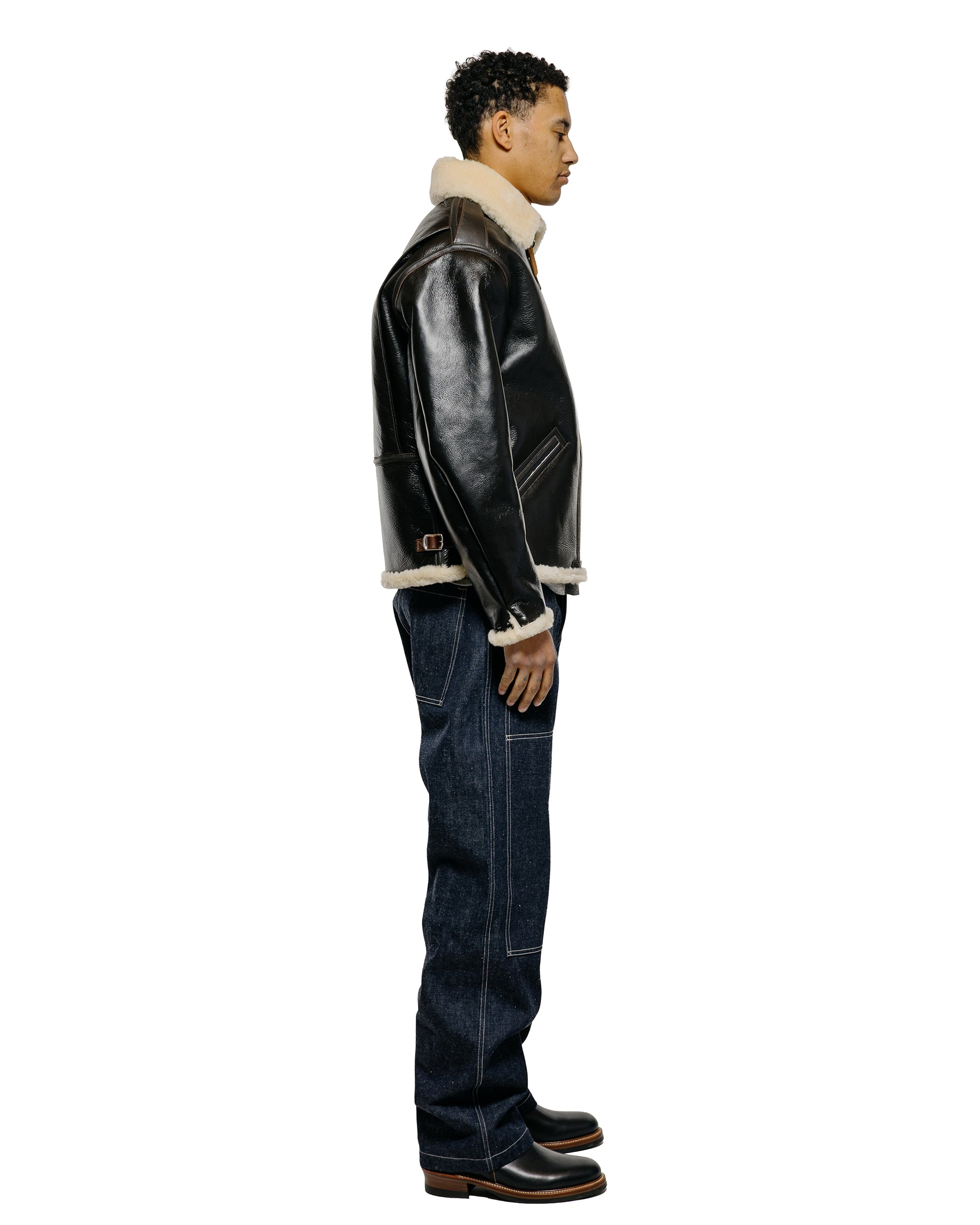 lost & found The Real McCoy's The Real McCoy's MJ25121 Type B-6 Real McCoy MFG.Co Seal Brown