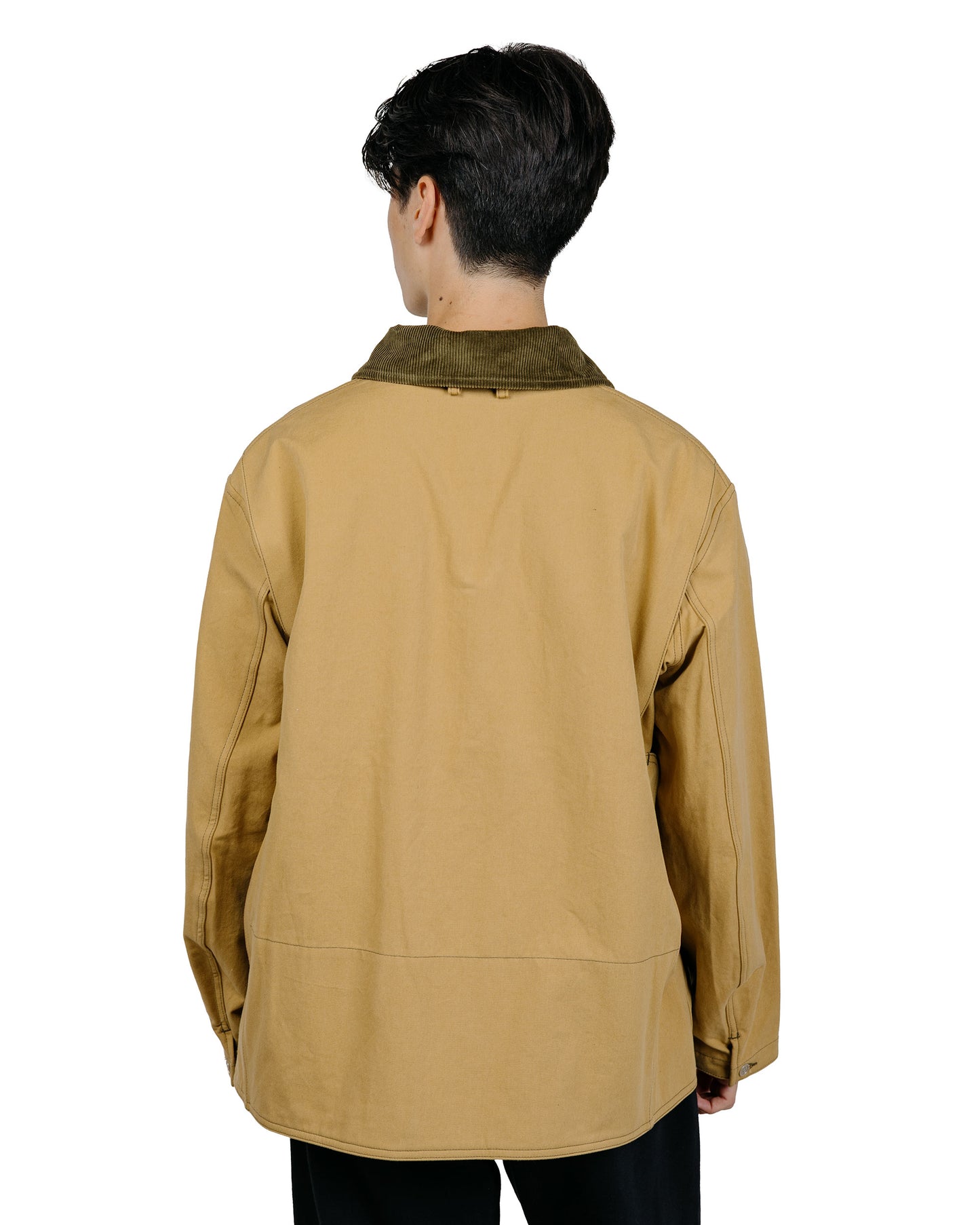 The Real McCoy's MJ25123 Cotton Canvas Barn Coat Brown