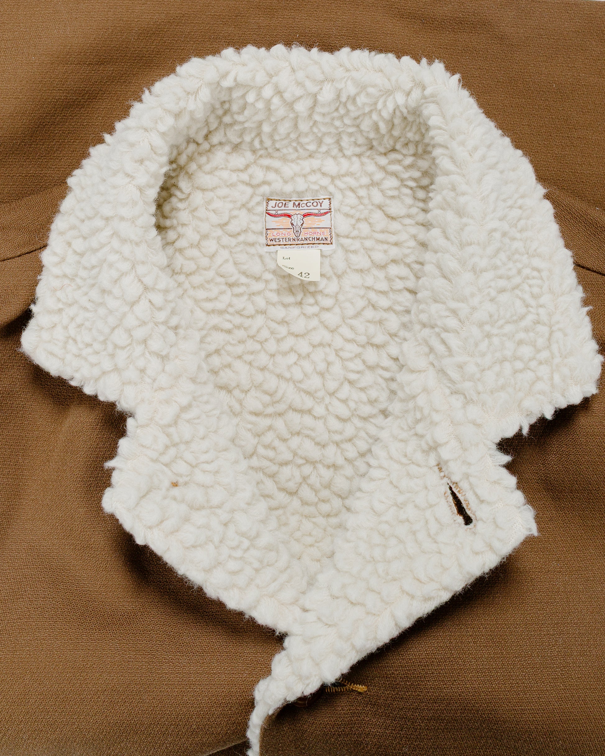lost & found The Real McCoy's The Real McCoy's MJ25125 Moleskin Ranch Coat Brown