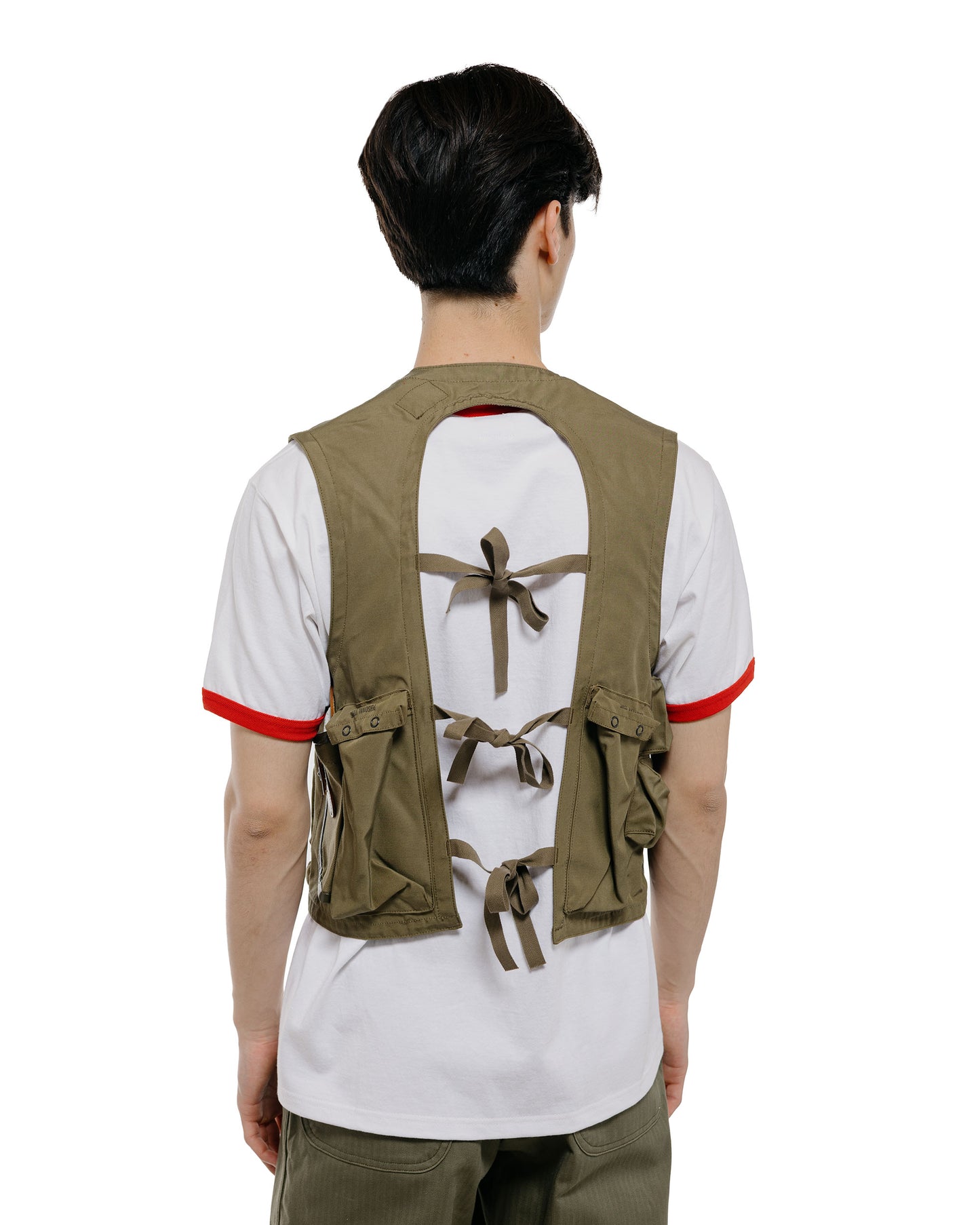 lost & found The Real McCoy's The Real McCoy's MJ26015 Type C-1 Vest, Emergency Sustenance Vest Olive