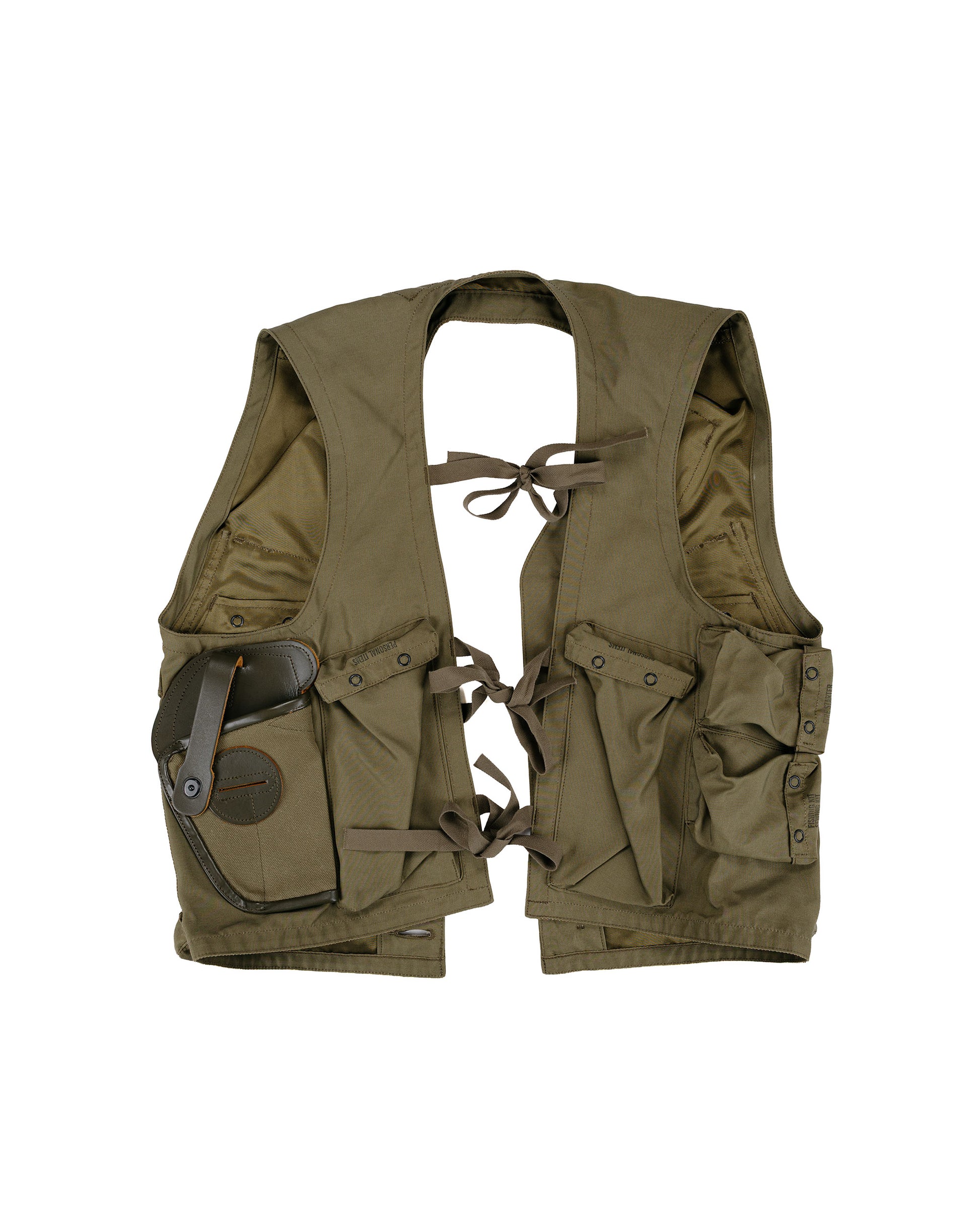 lost & found The Real McCoy's The Real McCoy's MJ26015 Type C-1 Vest, Emergency Sustenance Vest Olive