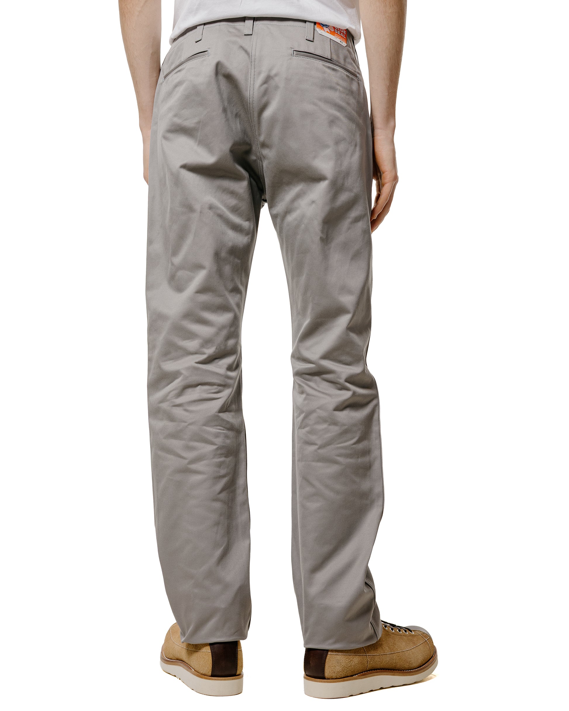 lost & found The Real McCoy's The Real McCoy's MP19010 Blue Seal Chino Trousers Medium Gray