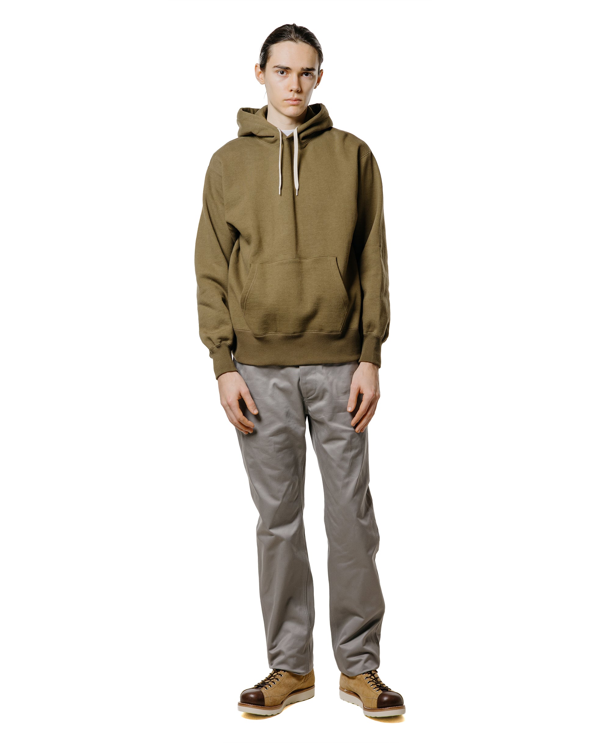 lost & found The Real McCoy's The Real McCoy's MP19010 Blue Seal Chino Trousers Medium Gray