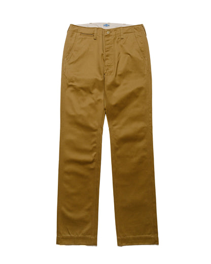 lost & found The Real McCoy's The Real McCoy's MP19010 Blue Seal Chino Trousers O. Khaki