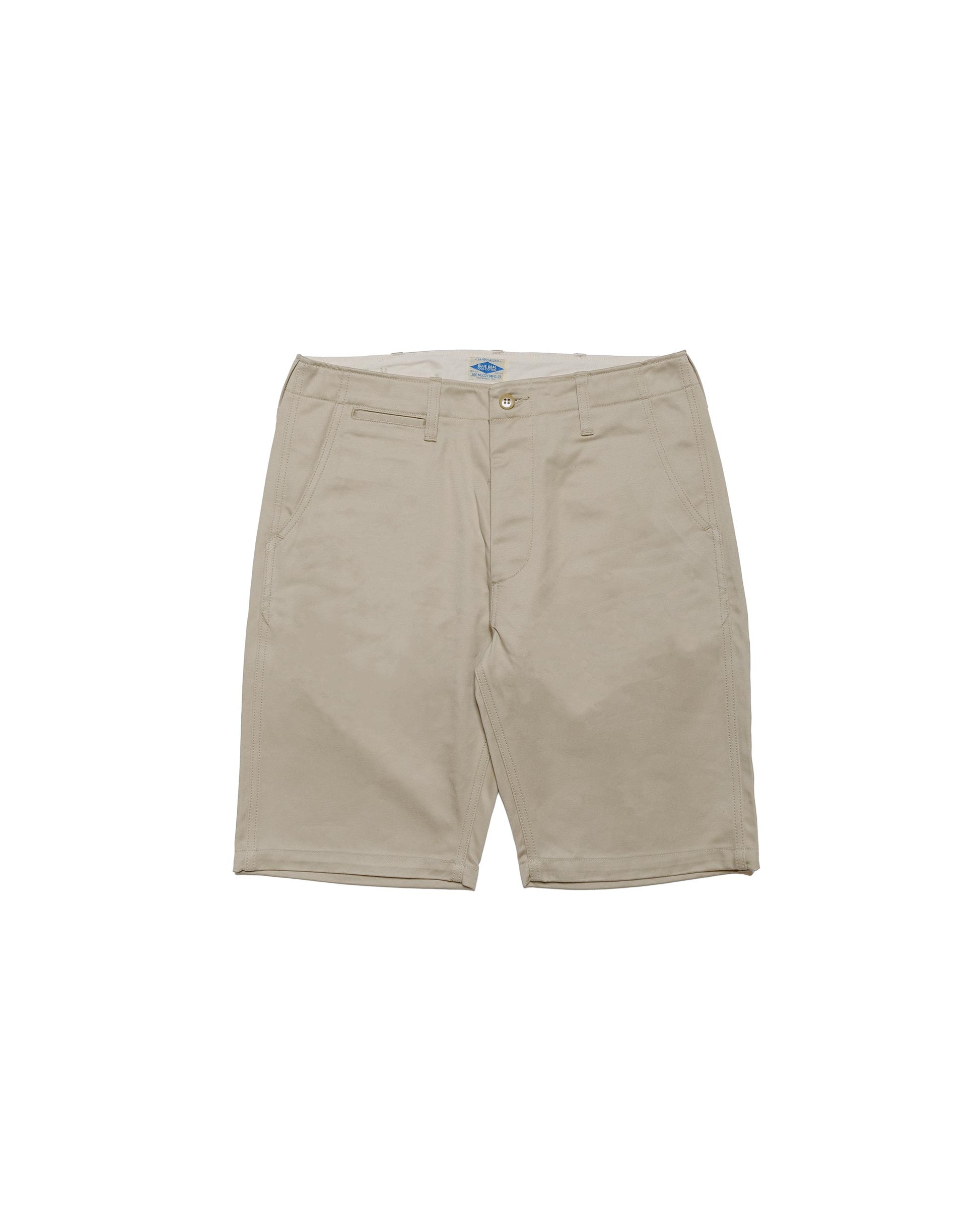 lost & found The Real McCoy's The Real McCoy's MP20018 Joe McCoy Chino Shorts Beige