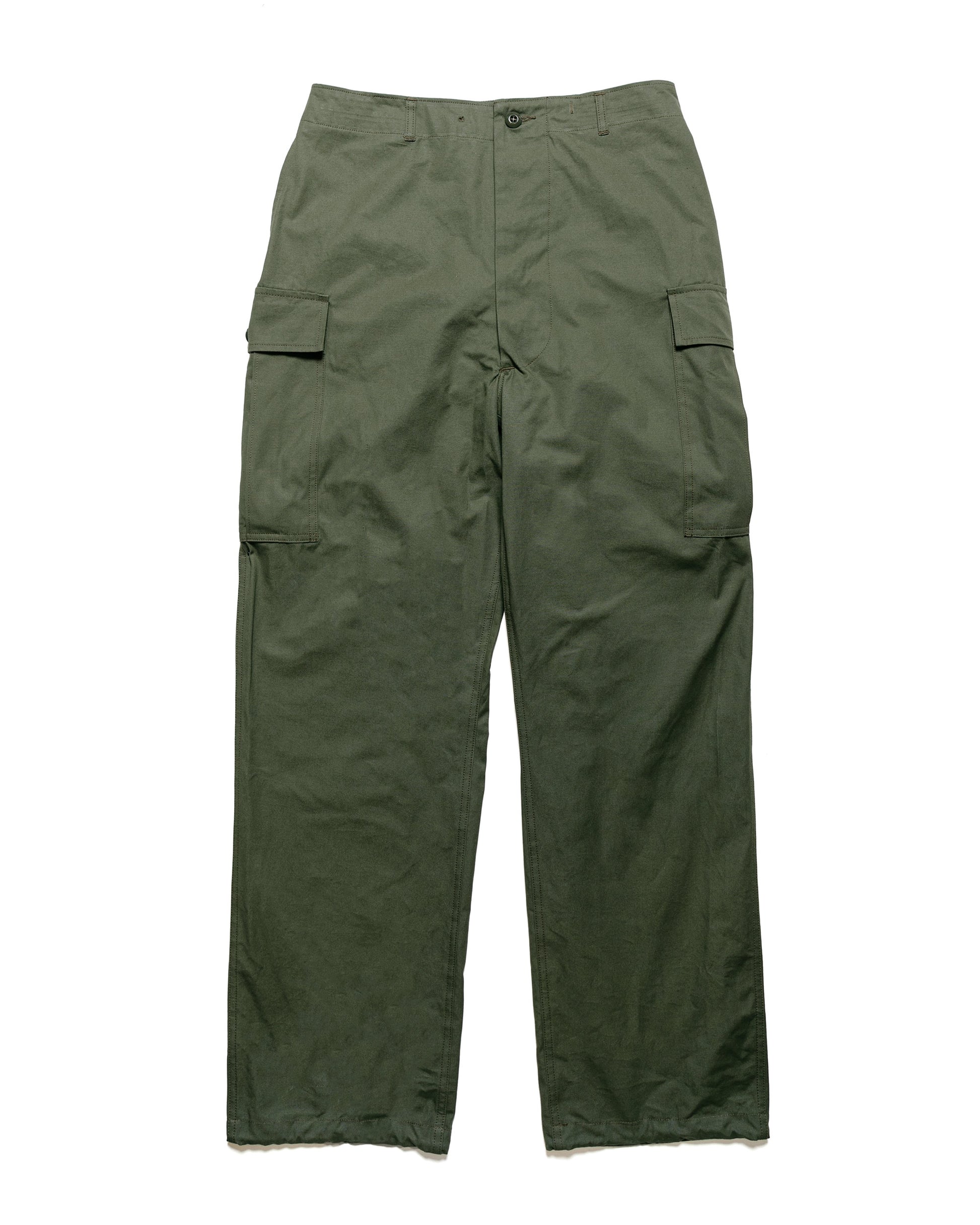 lost & found The Real McCoy's The Real McCoy's MP22004 Trousers, Man's, Combat, Tropical (Model 220) Olive