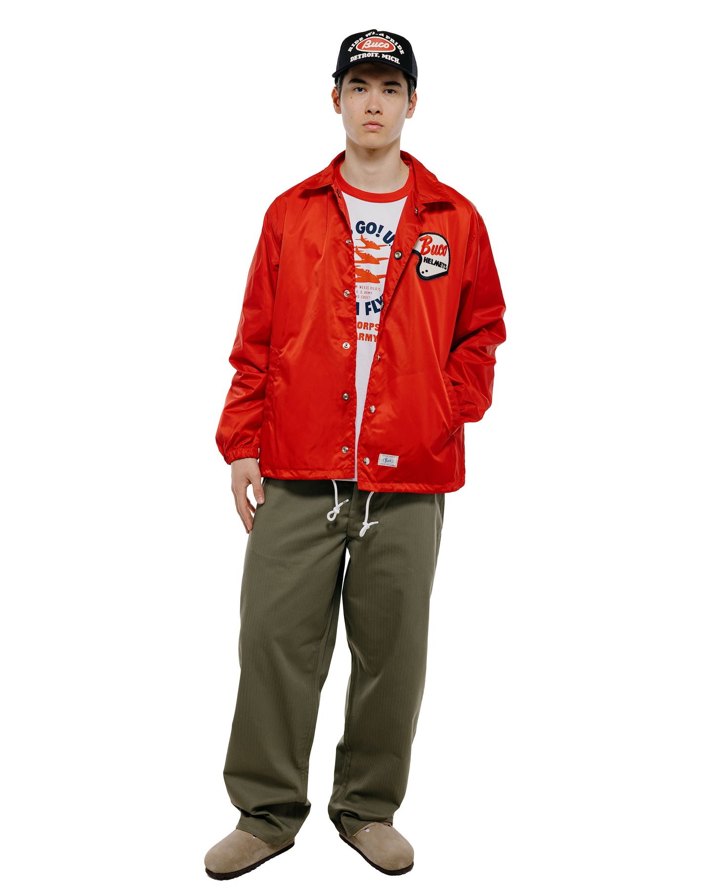 lost & found The Real McCoy's The Real McCoy's MP22007 Trousers, Utility N-3 (Model 220) Olive