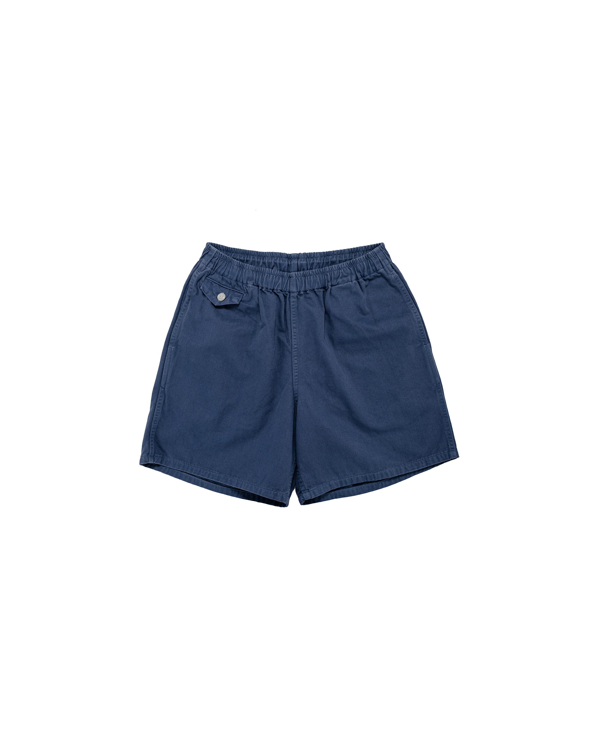 The Real McCoy's MP22015 Cotton Drill Swim Shorts (Over-Dyed) Navy