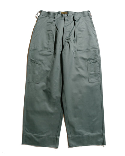 lost & found The Real McCoy's The Real McCoy's MP22103 Trousers, Utility, Cotton / USAF Sage Green