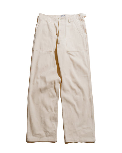 lost & found The Real McCoy's The Real McCoy's MP23017 Utility Trousers / White HBT Ecru