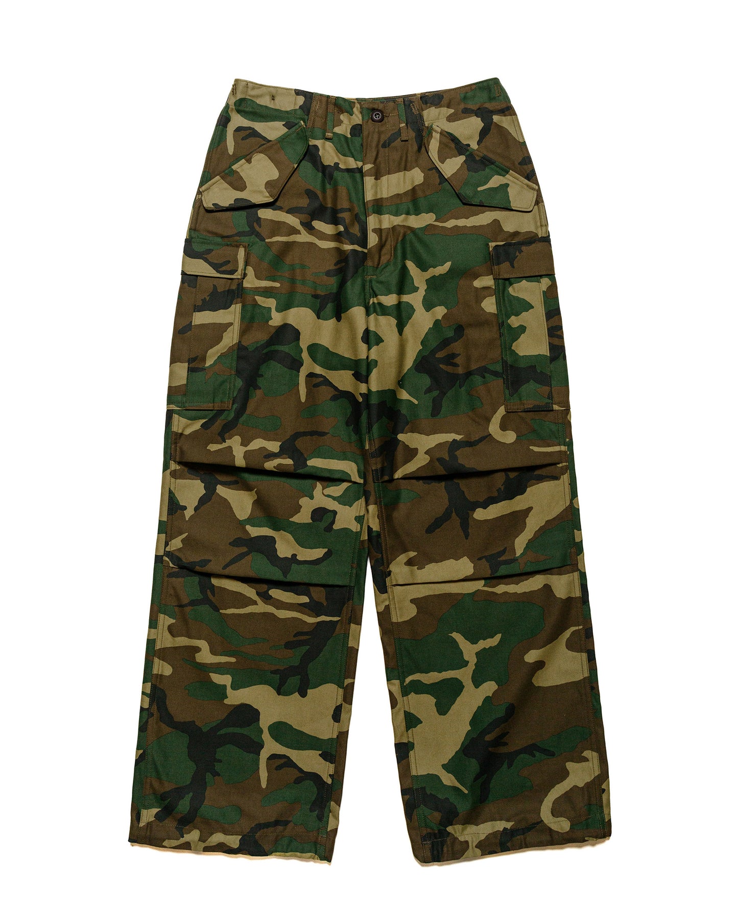 lost & found The Real McCoy's The Real McCoy's MP23101 Trousers, Men's, Field, M-65 / Woodland Olive