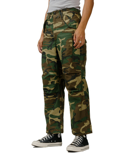 lost & found The Real McCoy's The Real McCoy's MP23101 Trousers, Men's, Field, M-65 / Woodland Olive