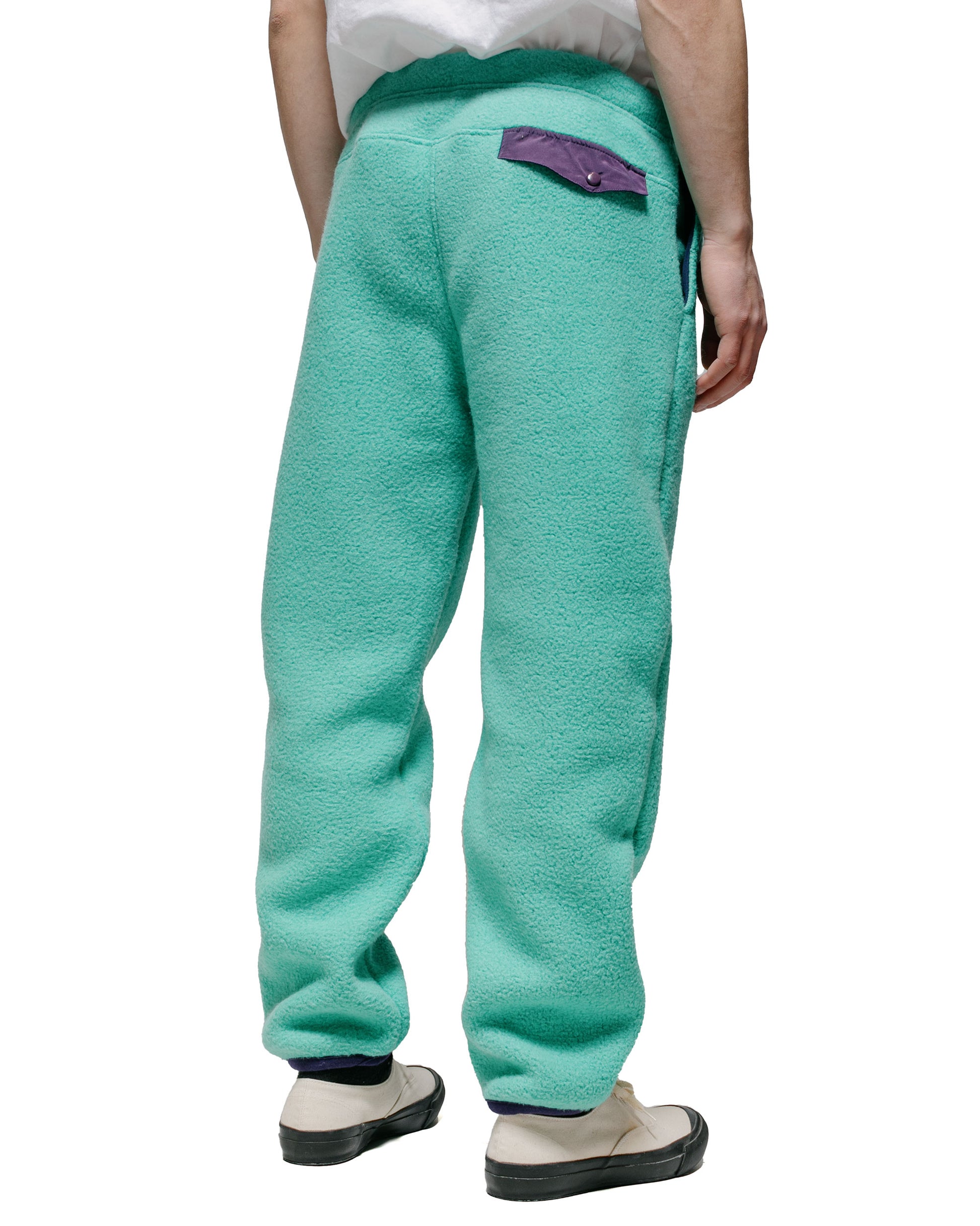 The Real McCoy's MP23105 Fleece Utility Pants Teal model back