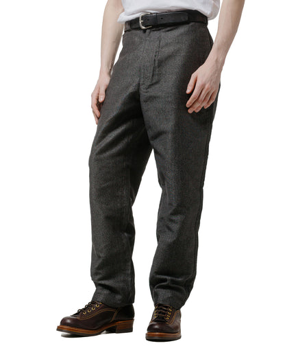 lost & found The Real McCoy's The Real McCoy's MP24101 Double Diamond Trousers / Printed Moleskin Salt & Pepper