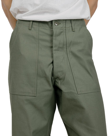 The Real McCoy's MP26005 Trousers, Men's, Cotton Sateen, OG-107 Olive