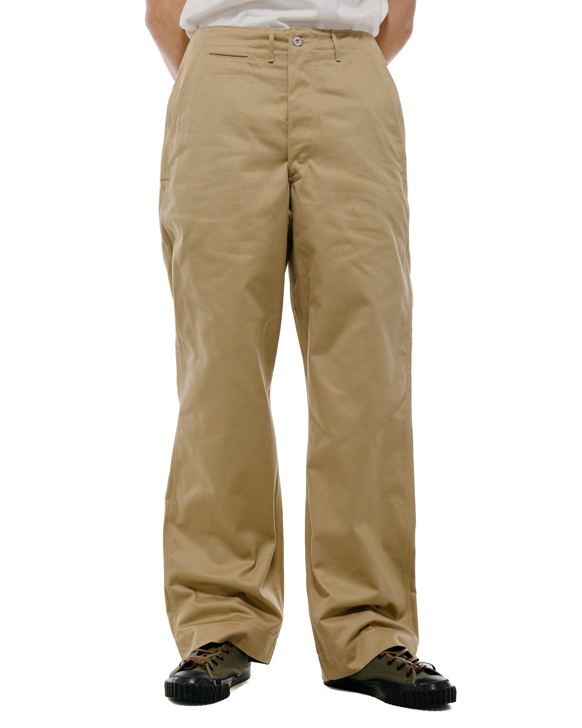 The Real McCoy's MP26006 Trousers, Cotton, Khaki, 1941 Khaki