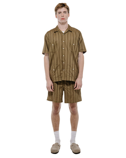The Real McCoy's MS26007 Joe McCoy Cuban Shirt S/S Olive