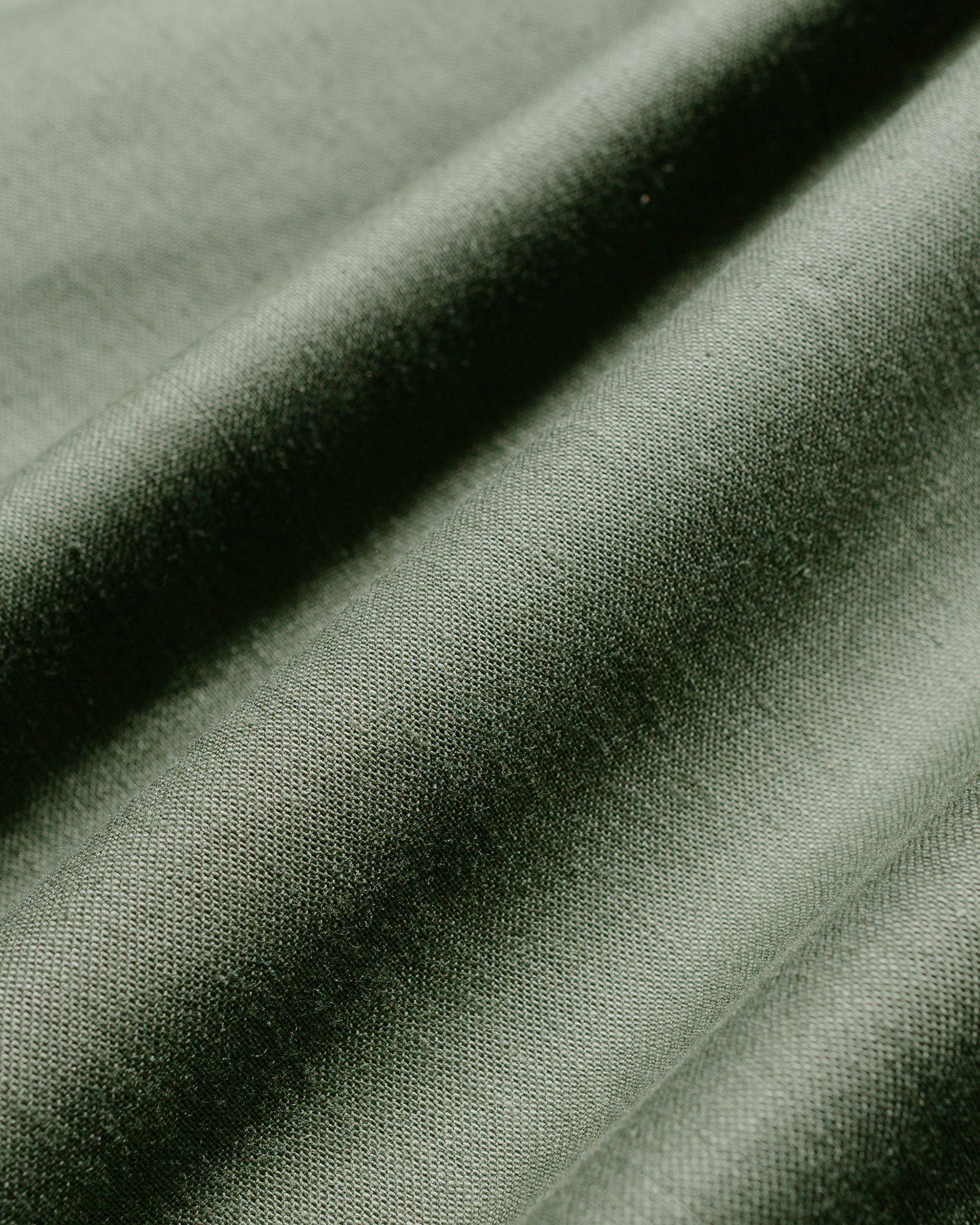 lost & found The Real McCoy's The Real McCoy's MS23101 Shirt, Man's, Cotton Sateen, OG-107 Olive