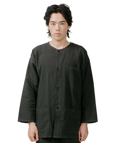 The Real McCoy's MS24002 Junk Force Black Pajama Shirt Black 