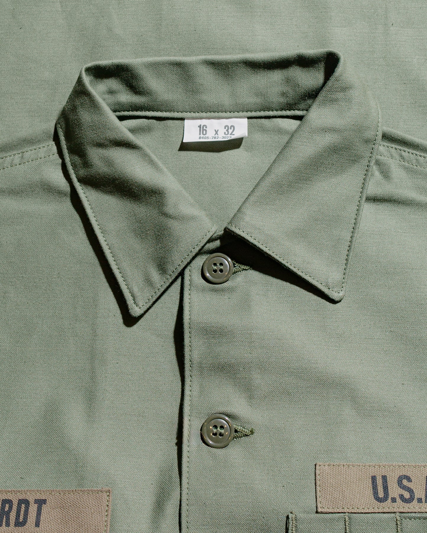 lost & found The Real McCoy's The Real McCoy's MS25002 OG-107 Utility Shirt / Imjin Scouts Olive