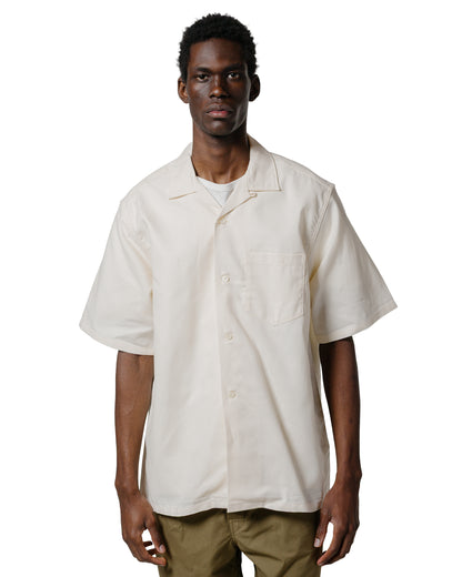 lost & found The Real McCoy's The Real McCoy's MS25011 Joe McCoy Panama Shirt S/S Milk