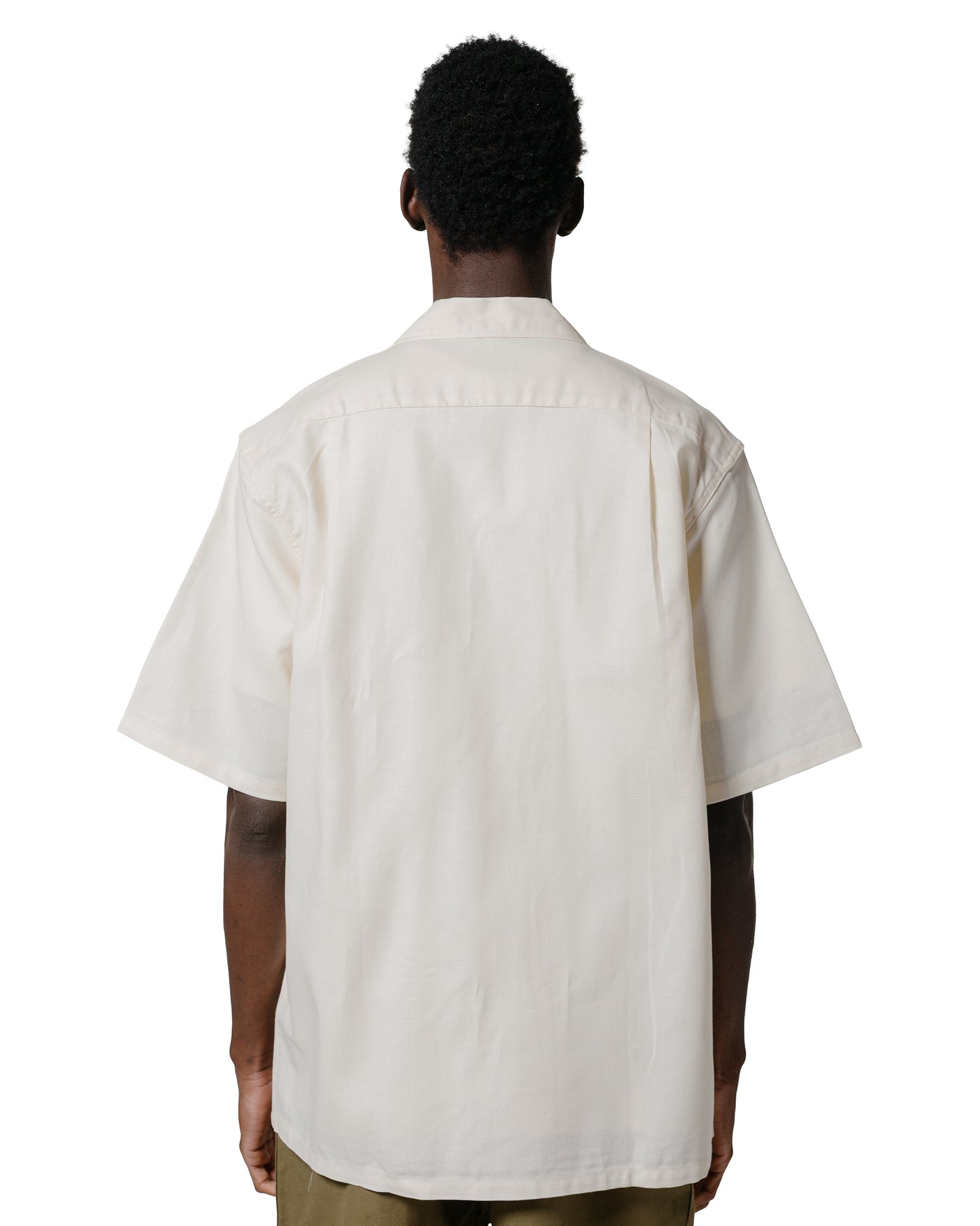 lost & found The Real McCoy's The Real McCoy's MS25011 Joe McCoy Panama Shirt S/S Milk