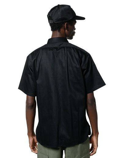 lost & found The Real McCoy's The Real McCoy's MS25013 8HU HBT Work Shirt S/S Black