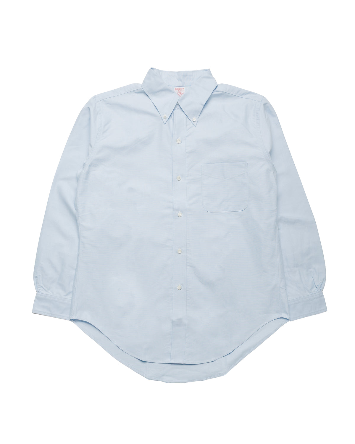 The Real McCoy's MS26001 Joe McCoy Button Down Shirt Chambray Light Blue