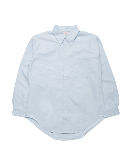 The Real McCoy's MS26001 Joe McCoy Button Down Shirt Chambray Light Blue