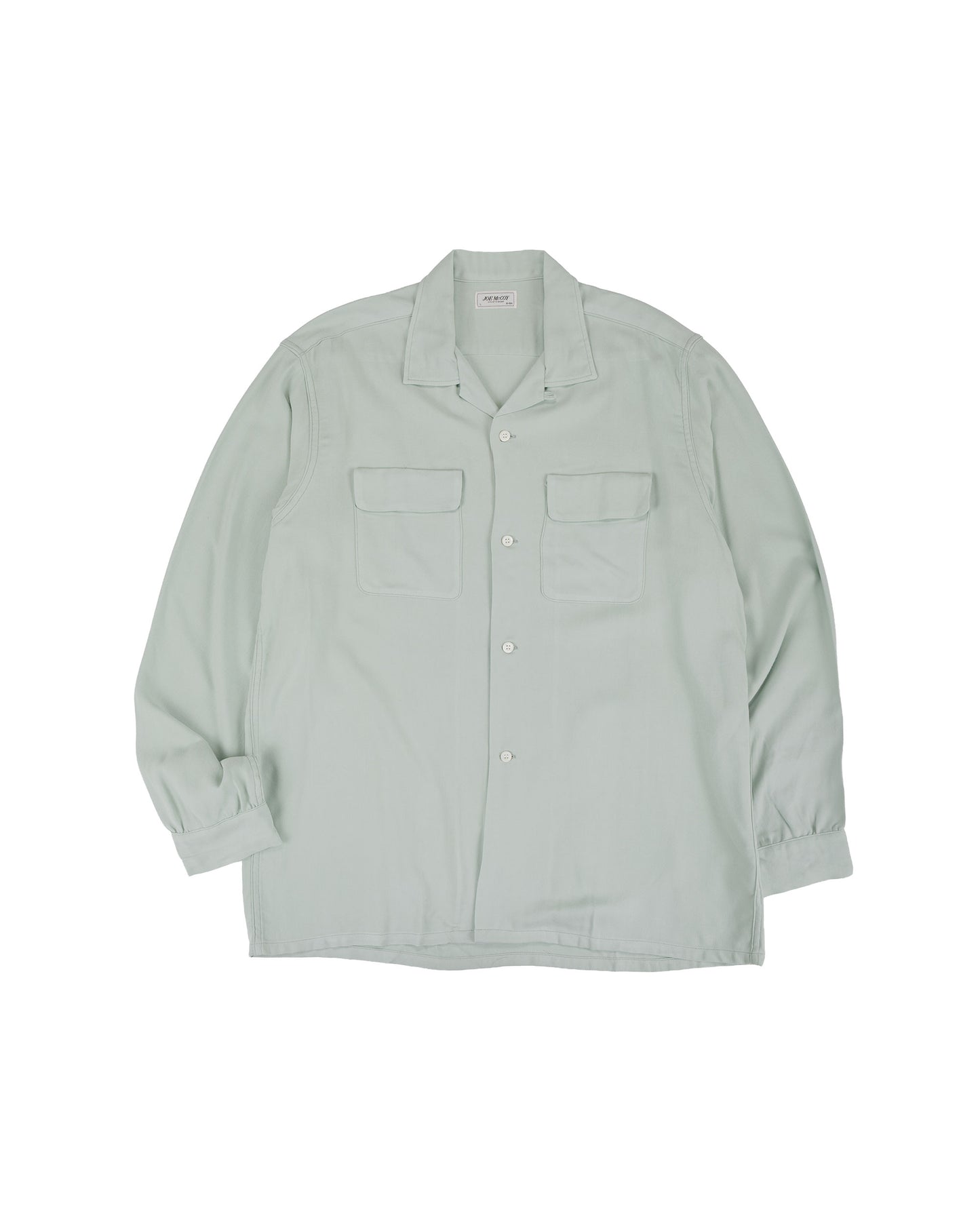 lost & found The Real McCoy's The Real McCoy's MS26008 Open Collar Rayon Shirt Mint