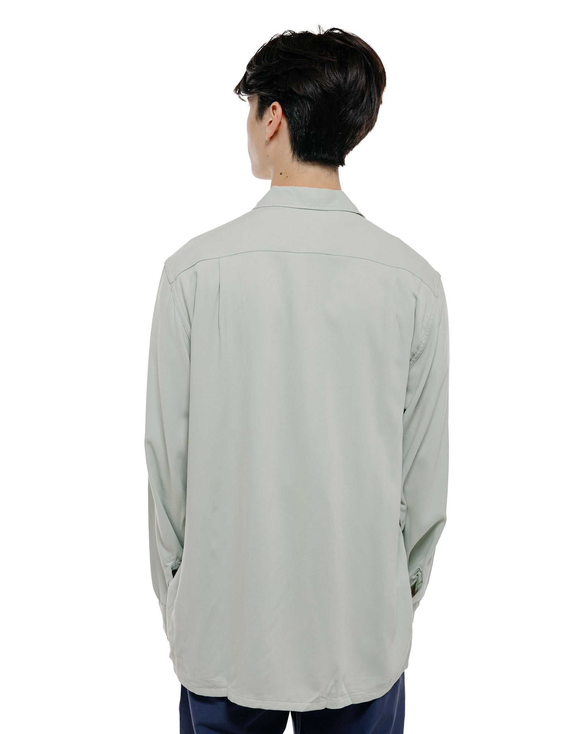 lost & found The Real McCoy's The Real McCoy's MS26008 Open Collar Rayon Shirt Mint