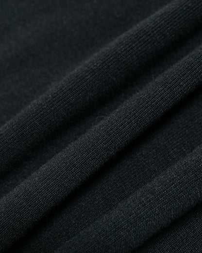 lost & found The Real McCoy's The Real McCoy's MC23022 Union Henley Undershirt S/S Black