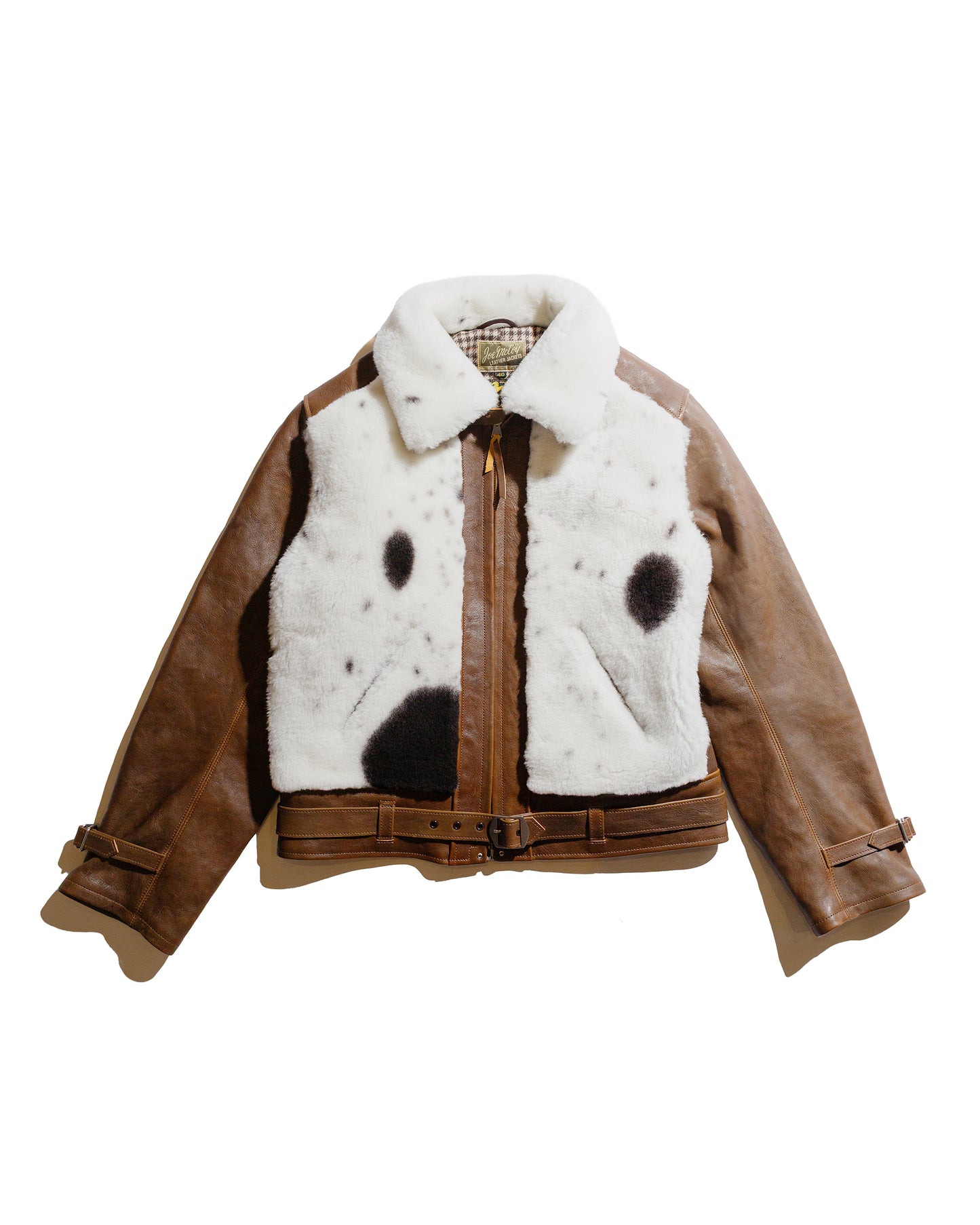 lost & found The Real McCoy's The Real McCoy's MJ23123 Aklak Grizzly Jacket / Brown, Jacob Brown