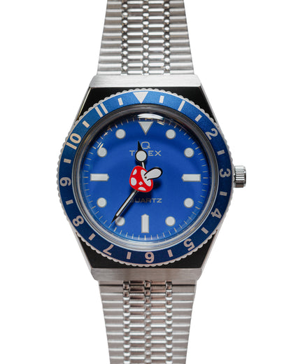 lost & found Timex Timex Q Timex seconde/seconde/ 38mm Blue Bezel